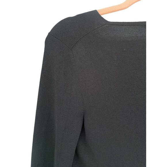 Hermes Womens Black Knitted Long Sleeve Winter Pullover Sweater Size XS - Picture 10 of 13